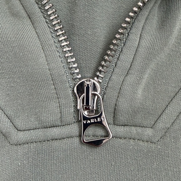 Varley double soft Harley half zip sweat size L EUC - Picture 5 of 6